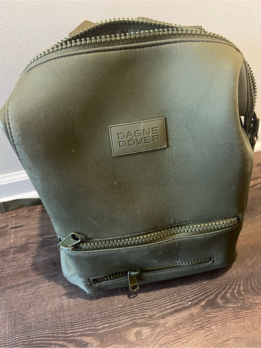 Dagne Dover Indie Diaper Backpack in Moss Large - Picture 2 of 4